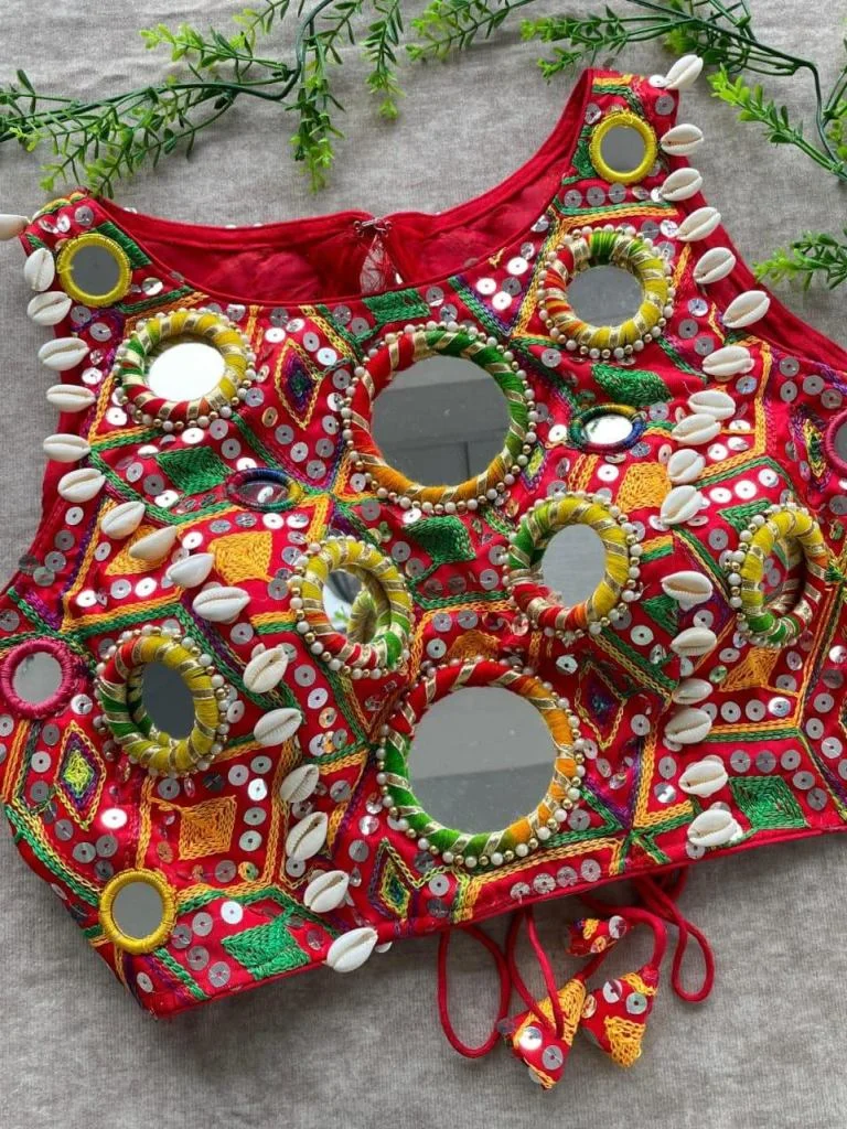 Sleeveless Navratri Blouses
